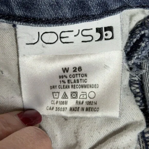 Womens Joes Jeans Sz 26 Medium Cocoa Wash Mid Rise Skinny 30" x 32" - Picture 8 of 9
